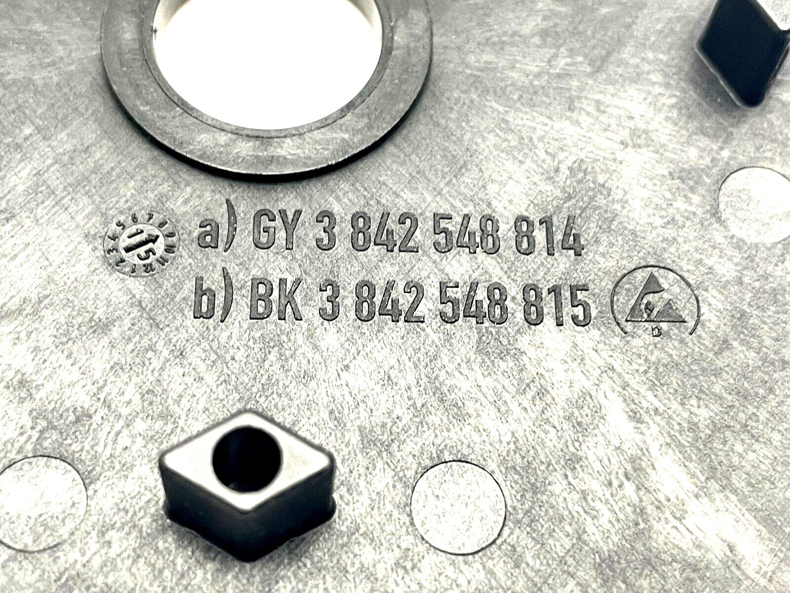 Bosch Rexroth 3842548815 End Cap w/ Hole 90x90 LOT OF 6 - Maverick Industrial Sales