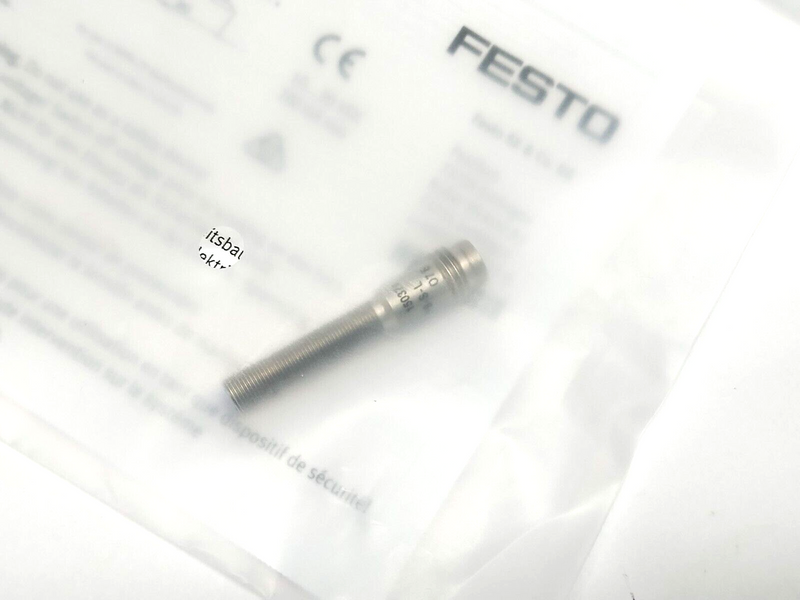 Festo SIEN-M5B-PS-S-L Inductive Proximity Sensor M5x0.5 PNP N.O. 150371 - Maverick Industrial Sales