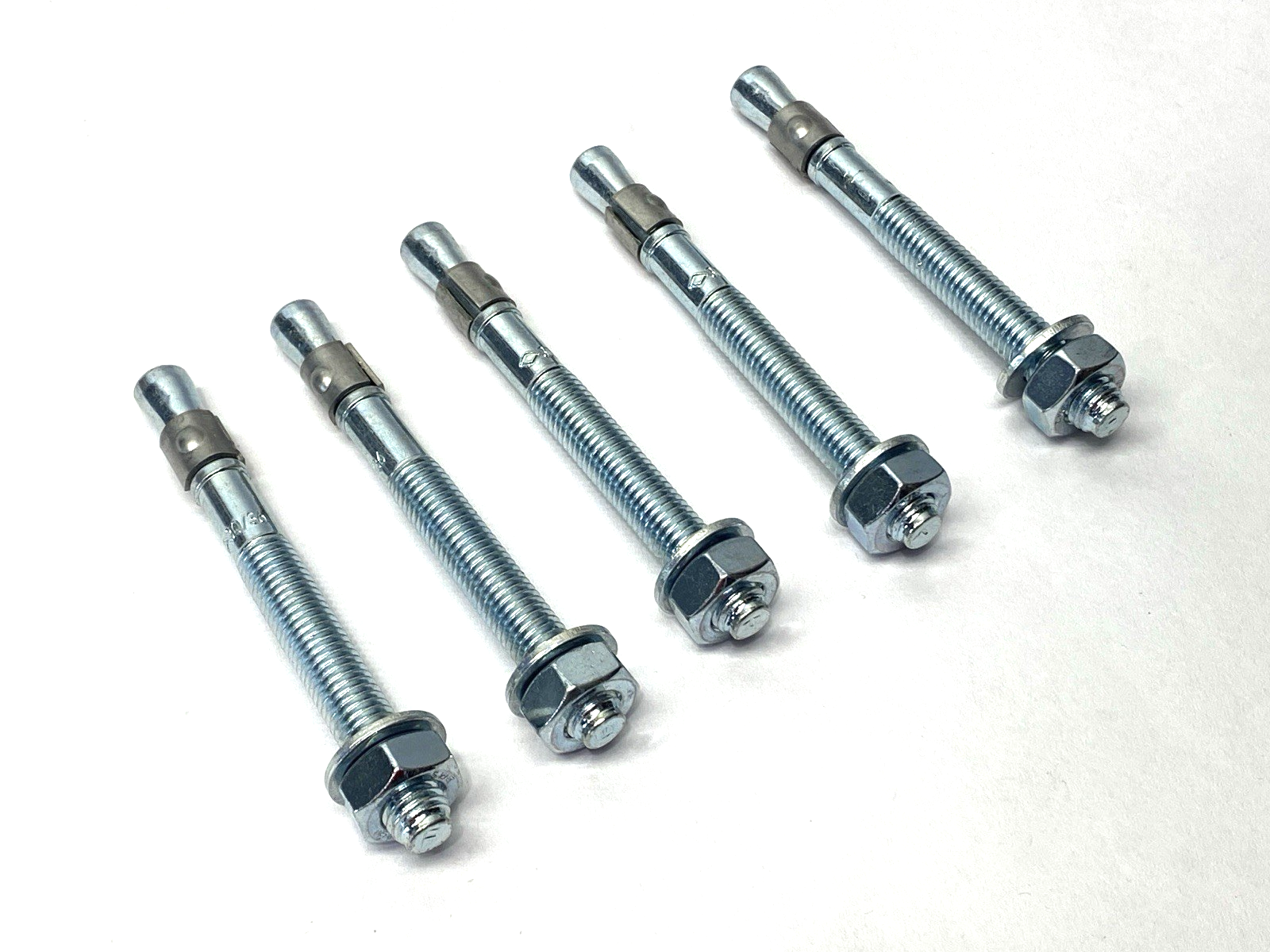 Anchor Wedge M10 58mm Thread Length 103mm Overall Length LOT OF 5 - Maverick Industrial Sales