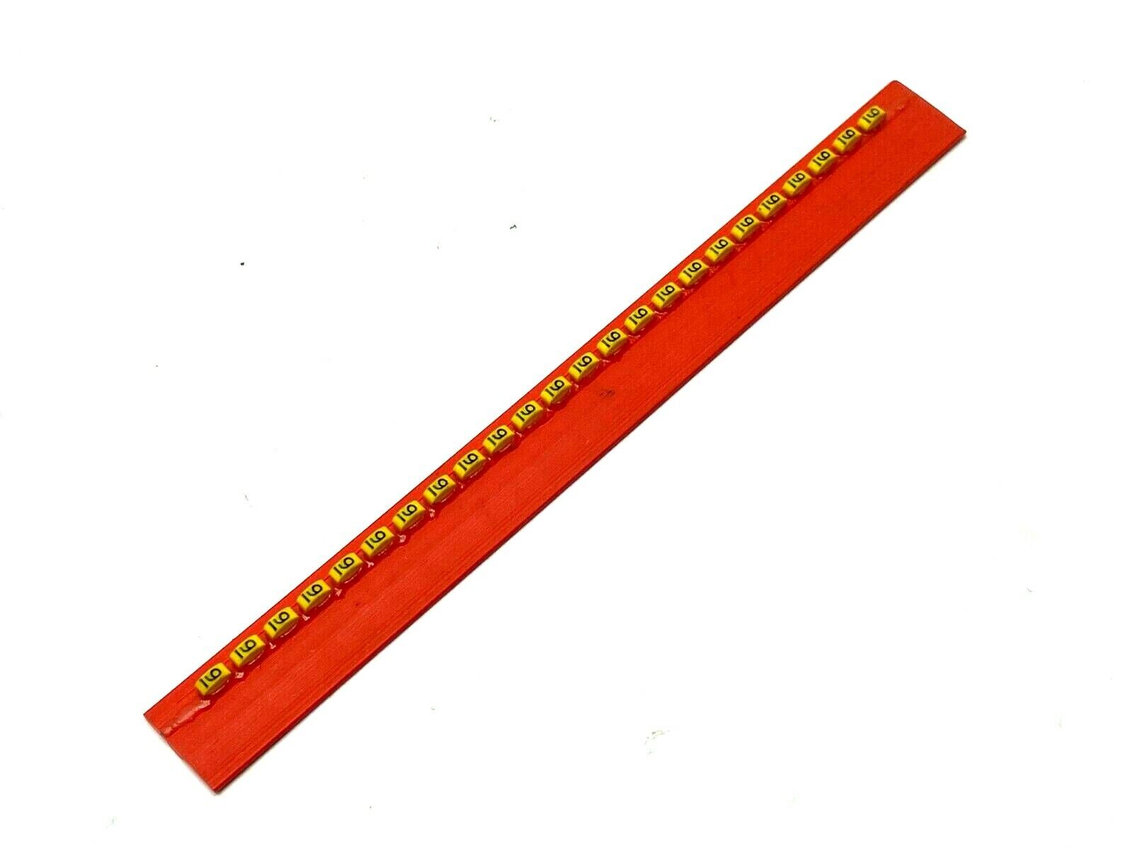 Grafoplast 117P09BY Wiremarker Strips PKG OF 25 - Maverick Industrial Sales