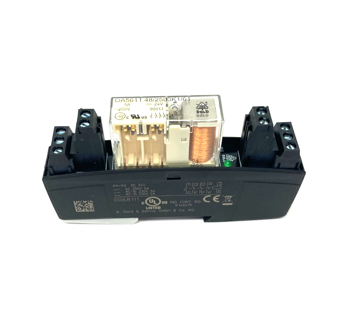E. Dold & Söhne HC3096N.48/AD900/61 Interface Module 3NO, 1NC, 0068111 - Maverick Industrial Sales