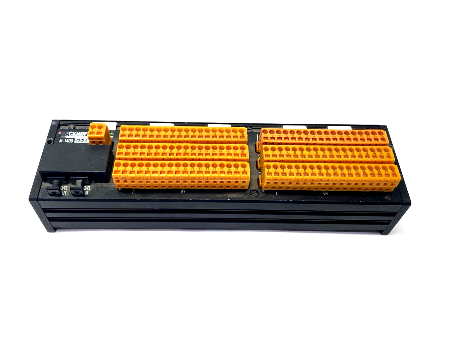 M-1400 | Beckhoff Parallel Input/Output Module -003 - For parts or not working - Maverick Industrial Sales