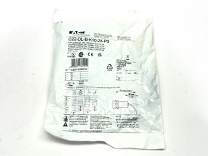 C22-DL-B-K10-24-P3 | Eaton  RQM Illuminated Compact Momentary Pushbutton Blue 24V - New