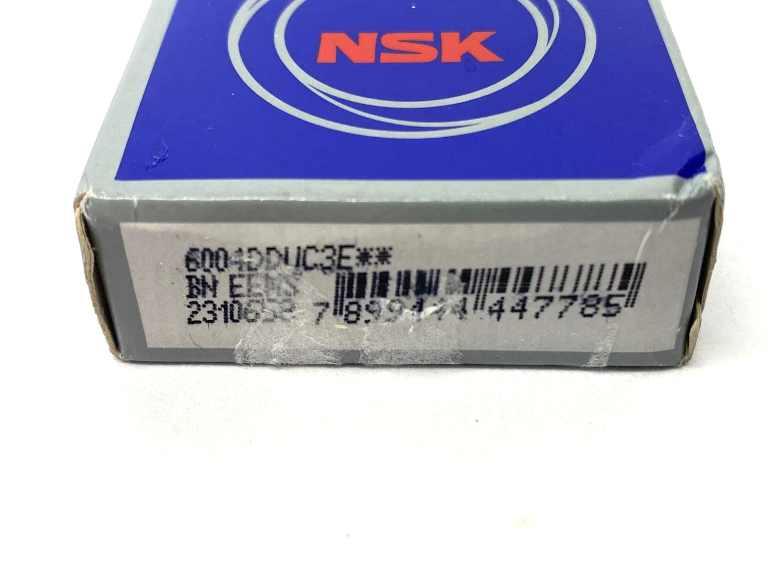 6004DDUC3E | NSK Single Row Deep Groove Ball Bearing 20mm ID 42mm OD 12mm Width - New - Maverick Industrial Sales