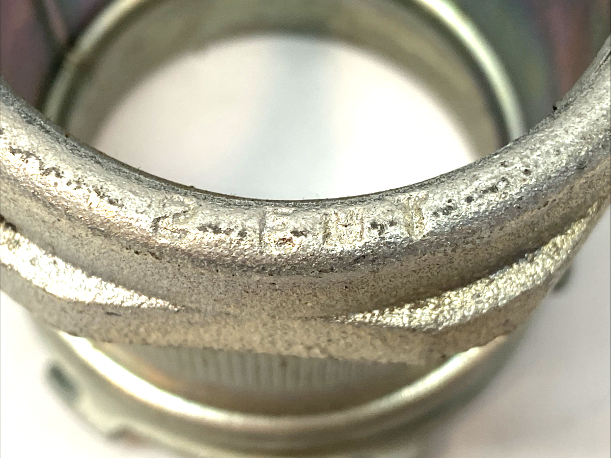 Conduit Compression Connector EMT 2" Diameter, 3-1/4" Length LOT OF 2 - Maverick Industrial Sales
