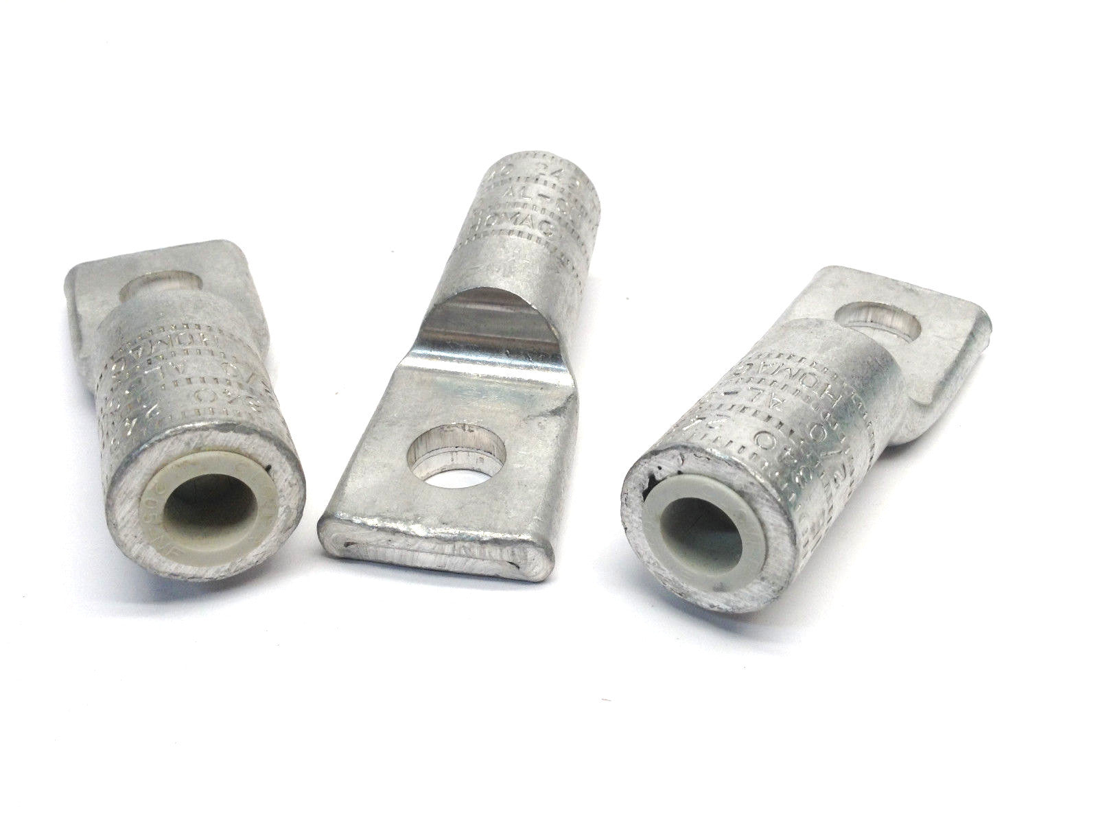 Homac Thomas & Betts SA-2/0 48 Single Lug Aluminum Crimp Connectors LOT OF 3 - Maverick Industrial Sales