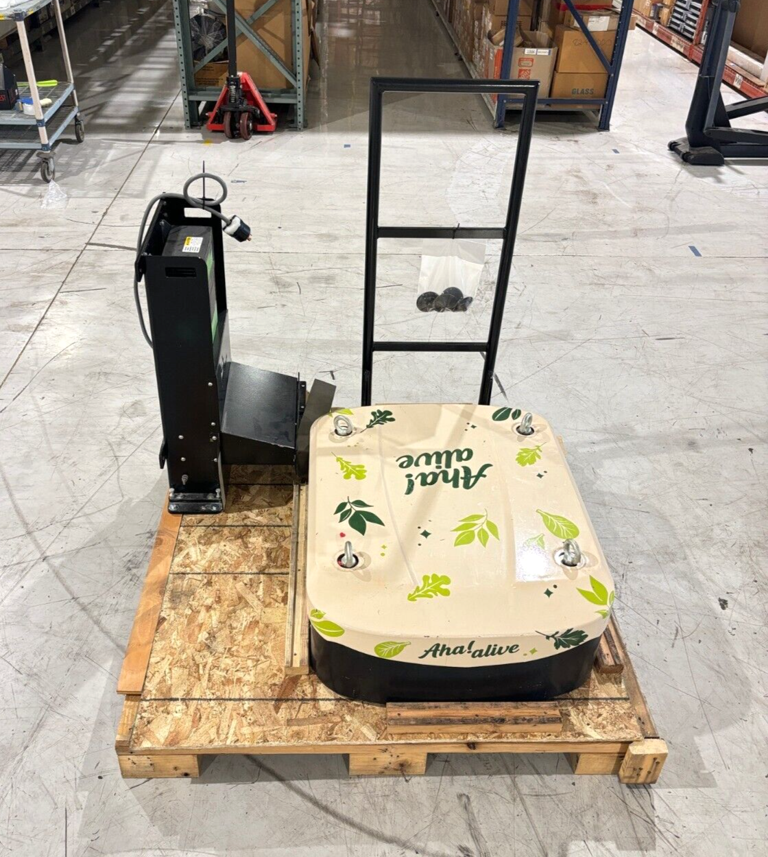 Grenzebach L1200-Li AGV, Automated Guided Vehicle with Ecotec Charger, (2020) - Maverick Industrial Sales