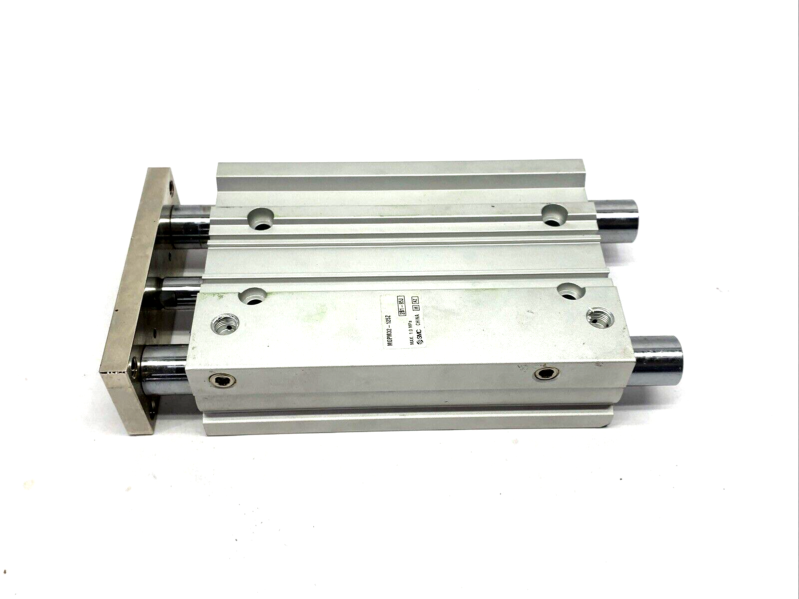 MGPM32-125Z | SMC Pneumatic Cylinder 32mm Bore 125mm Stroke - Used - Maverick Industrial Sales