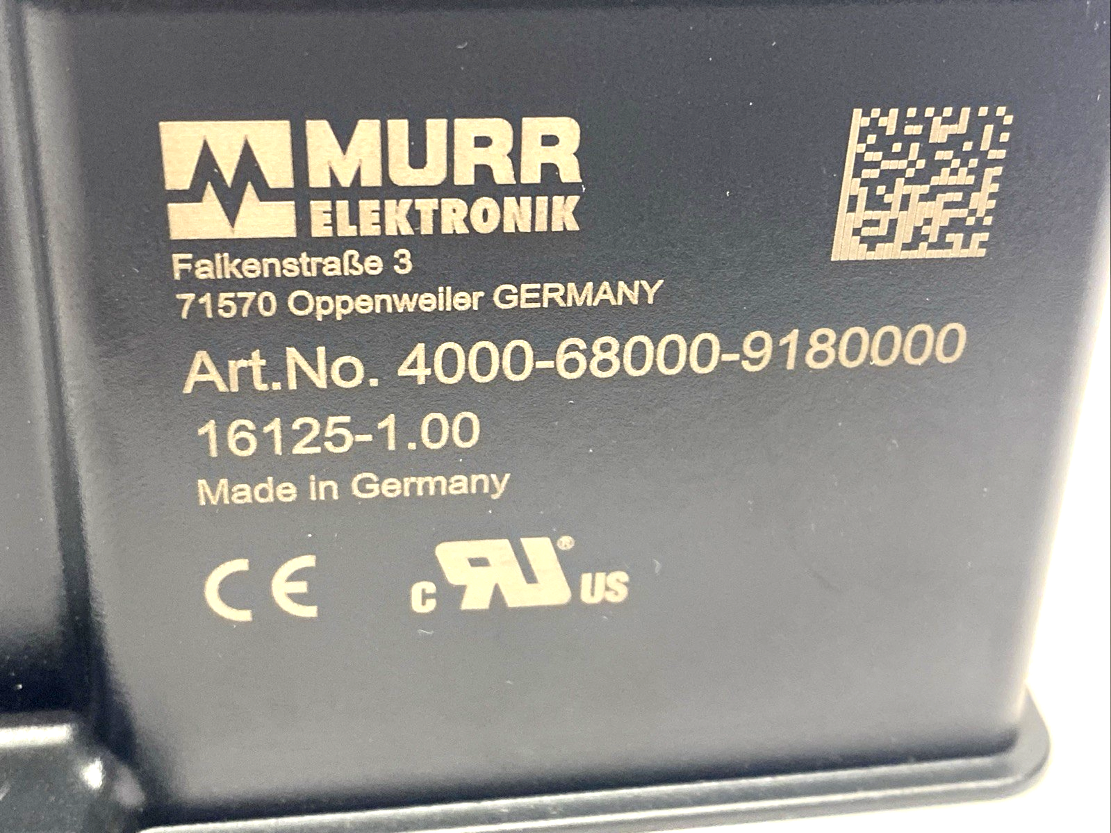 4000-68000-9180000 | Murr Elektronik MODLINK MSDD Single Frame Cover LOT OF 3 - Used - Maverick Industrial Sales