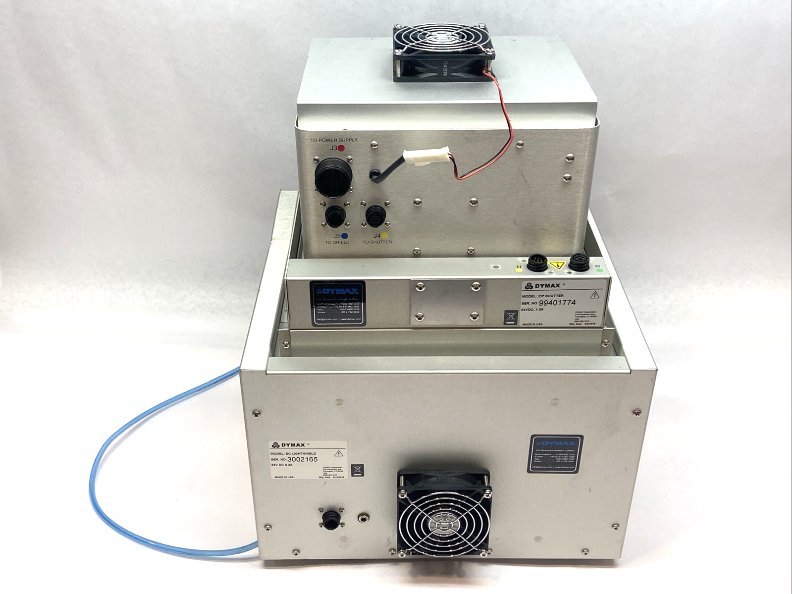 Dymax 2000 Flood UV Curing Flood Lamp Housing w/ Zip Shutter & EC Lightshield - Maverick Industrial Sales