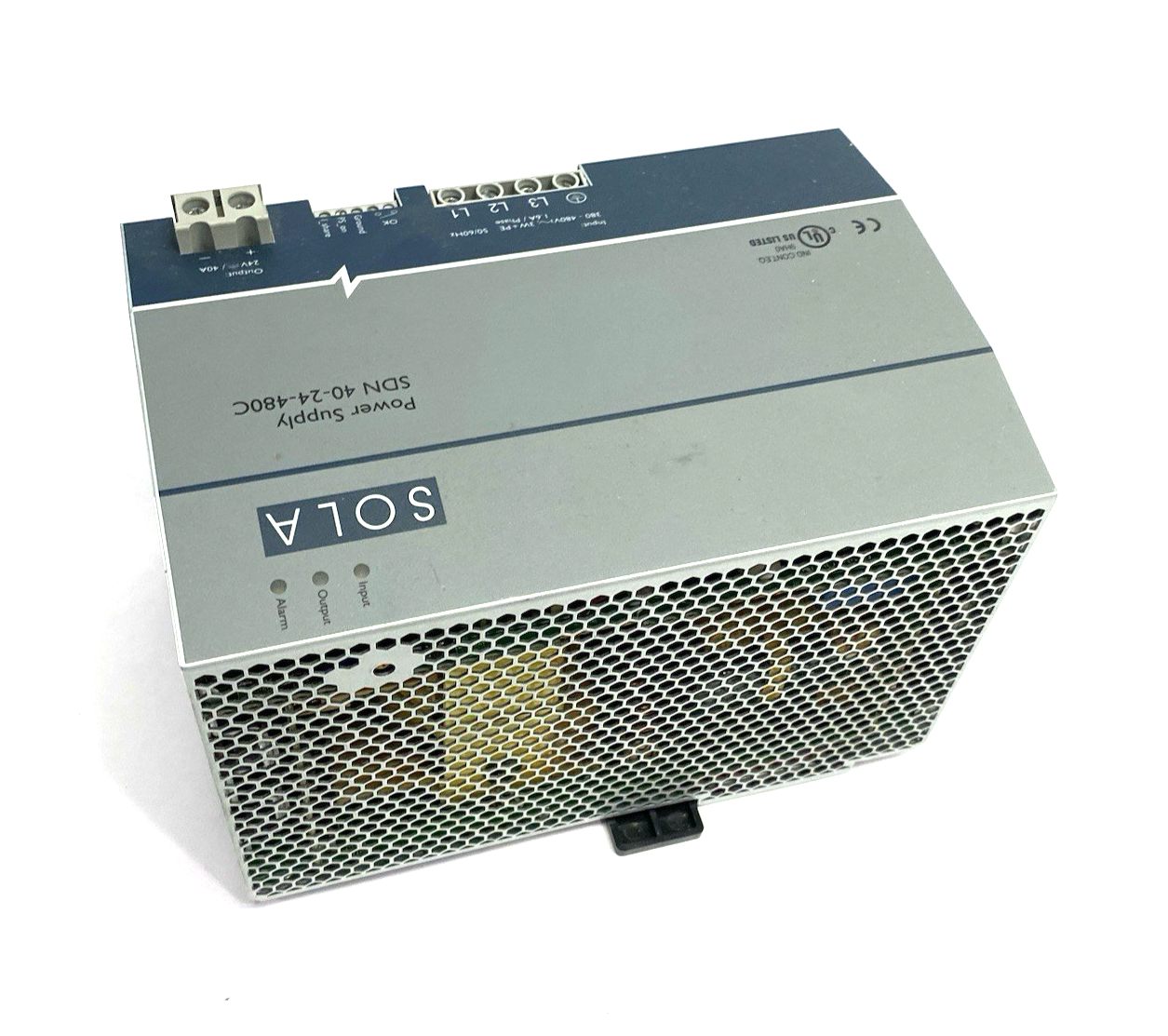 Emerson SOLA SDN 40-24-480C Power Supply DIN Rail Mount - Maverick Industrial Sales