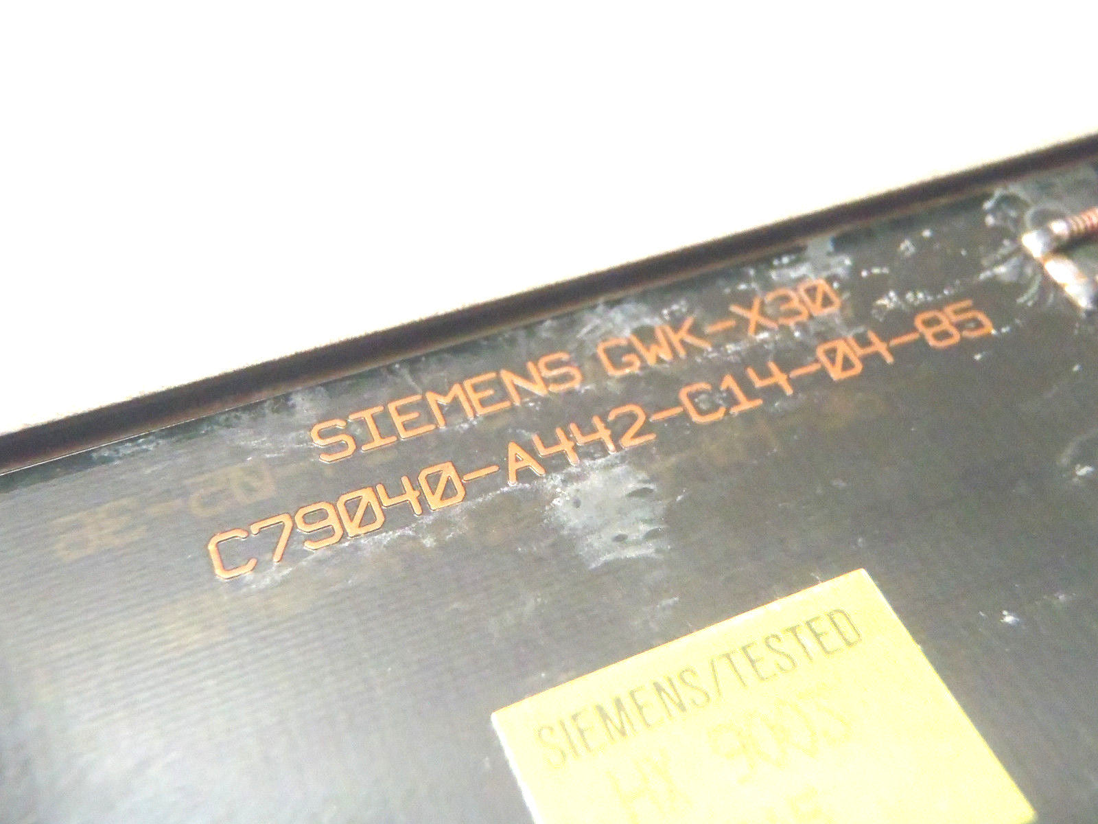 Siemens Sinec GWK-X30 C79040-A442-C14-04-85 Control Module Circuit Board - Maverick Industrial Sales