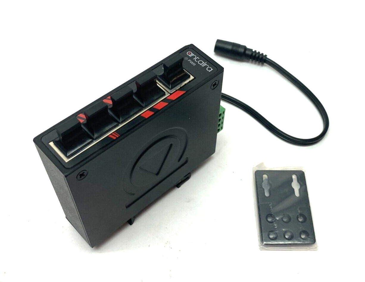Antaira LNX-C500 Compact 5-Port Industrial Unmanaged Ethernet Switch - Maverick Industrial Sales