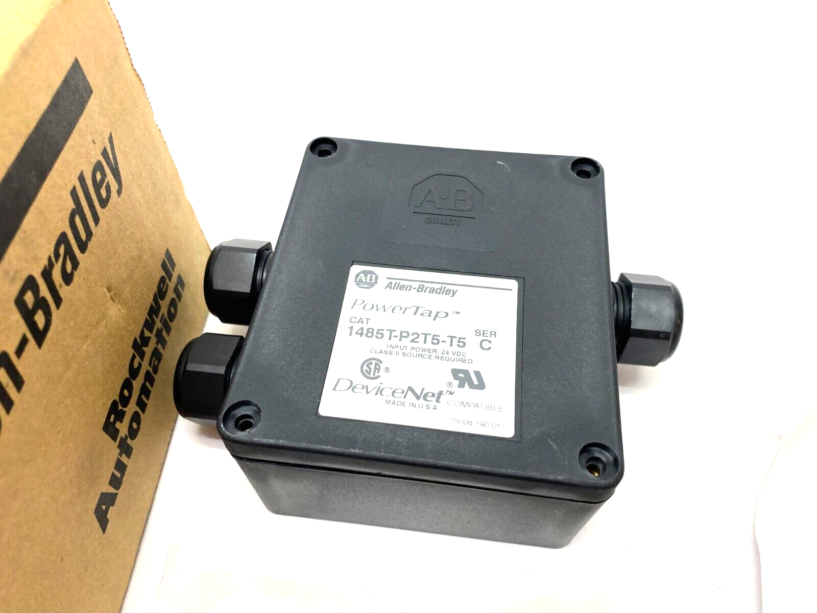 Allen Bradley 1485T-P2T5-T5 Ser. C PowerTap DeviceNet Power Device, 24VDC - Maverick Industrial Sales