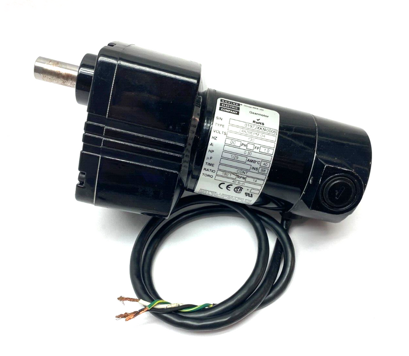 Bodine Electric 24A2BEPM-D4 Parallel Shaft DC Gearmotor 1/29HP 180:1 Ratio 14Rpm - Maverick Industrial Sales