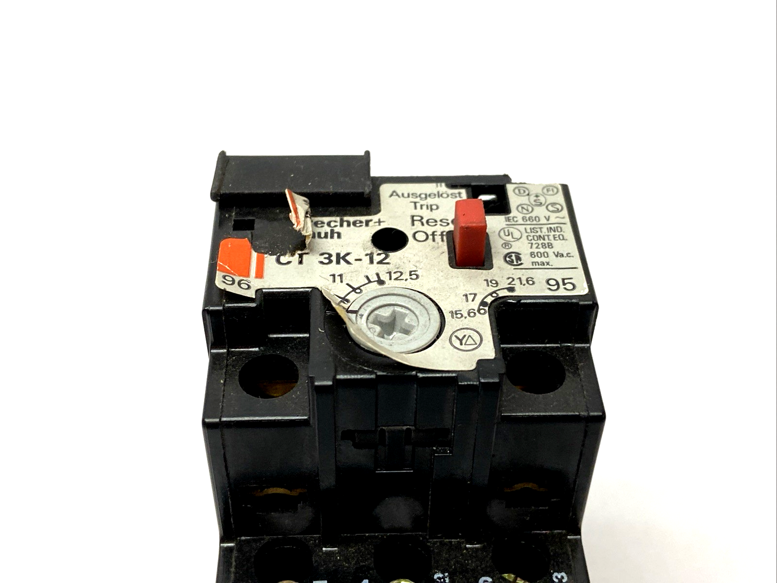 Sprecher+Schuh CT 3K-12.5 Overload Relay 9-12.5A - Maverick Industrial Sales