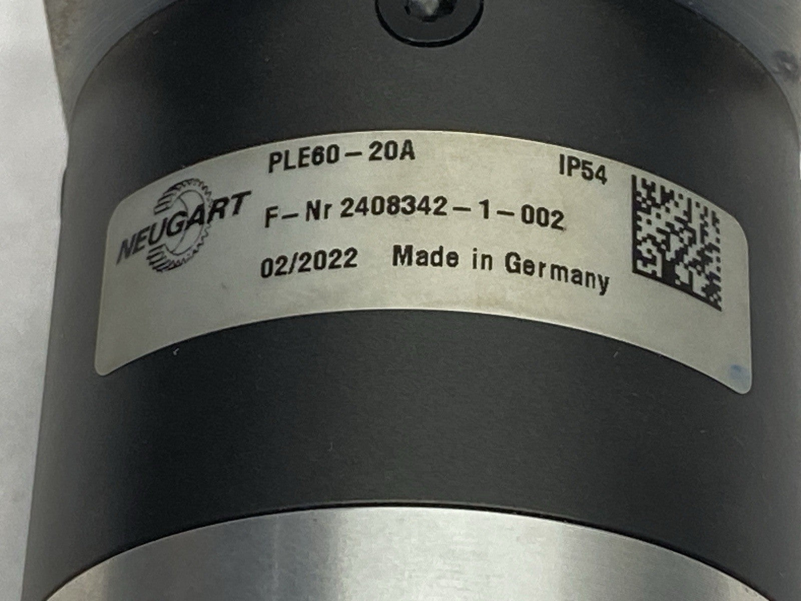 Neugart PLE60-20A Planetary Gearbox F-Nr2408342-1-002 - Maverick Industrial Sales
