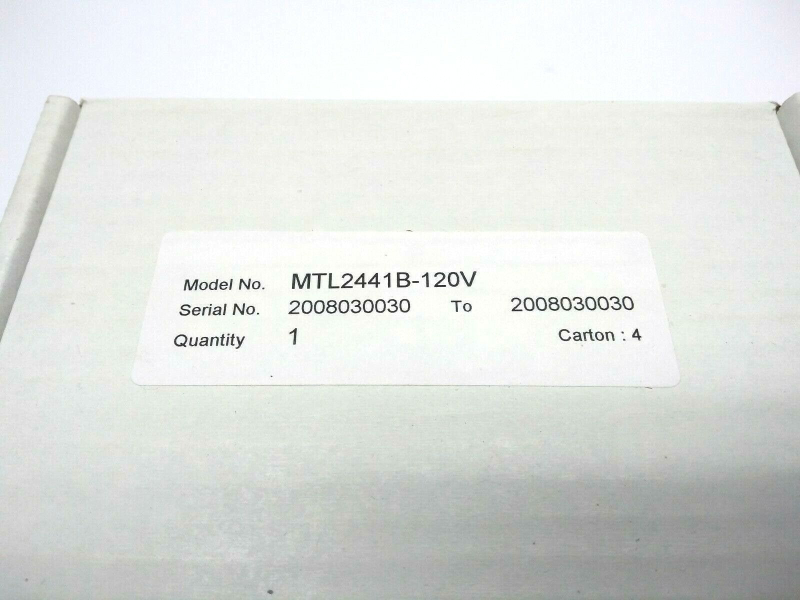 Eaton MTL MTL2441B 4/20mA Repeater Power Supply Solenoid/Alarm Driver ~1-Channel - Maverick Industrial Sales
