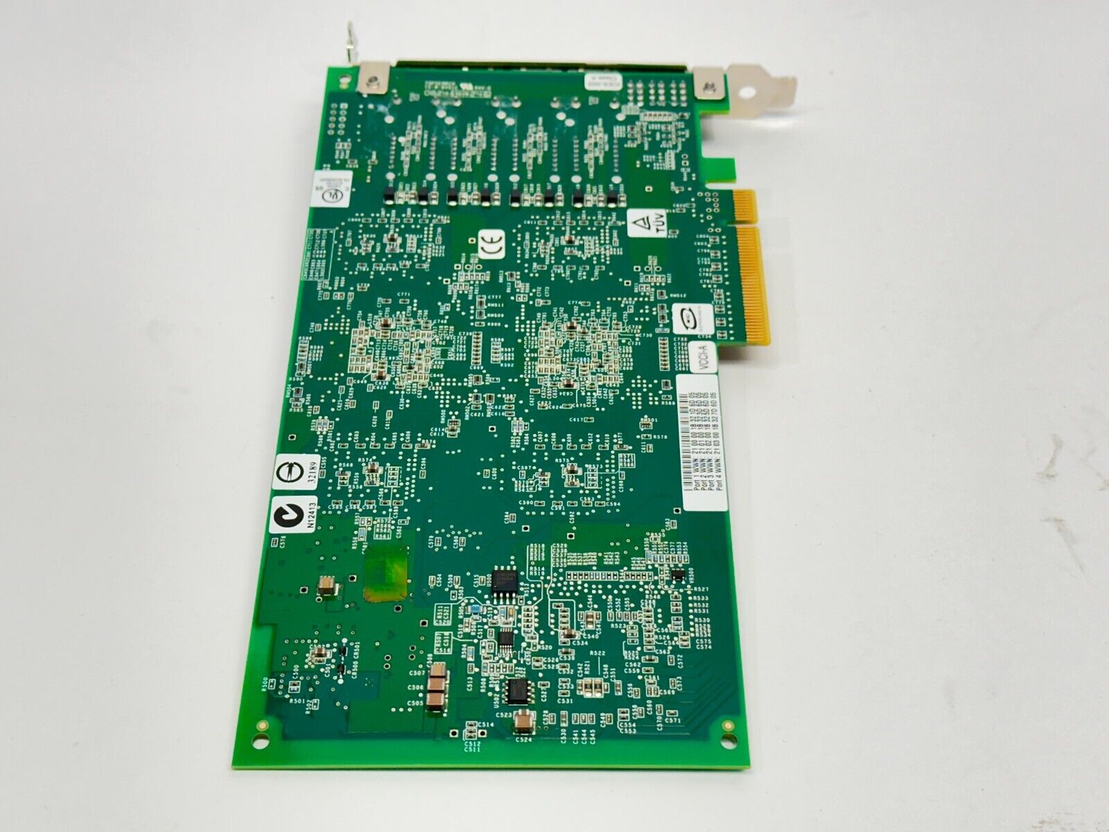 QLOGIC QLE2464-P-NAP NetApp Quad Port 4Gb Fiber Channel PCI Card PX2610402-07 A - Maverick Industrial Sales