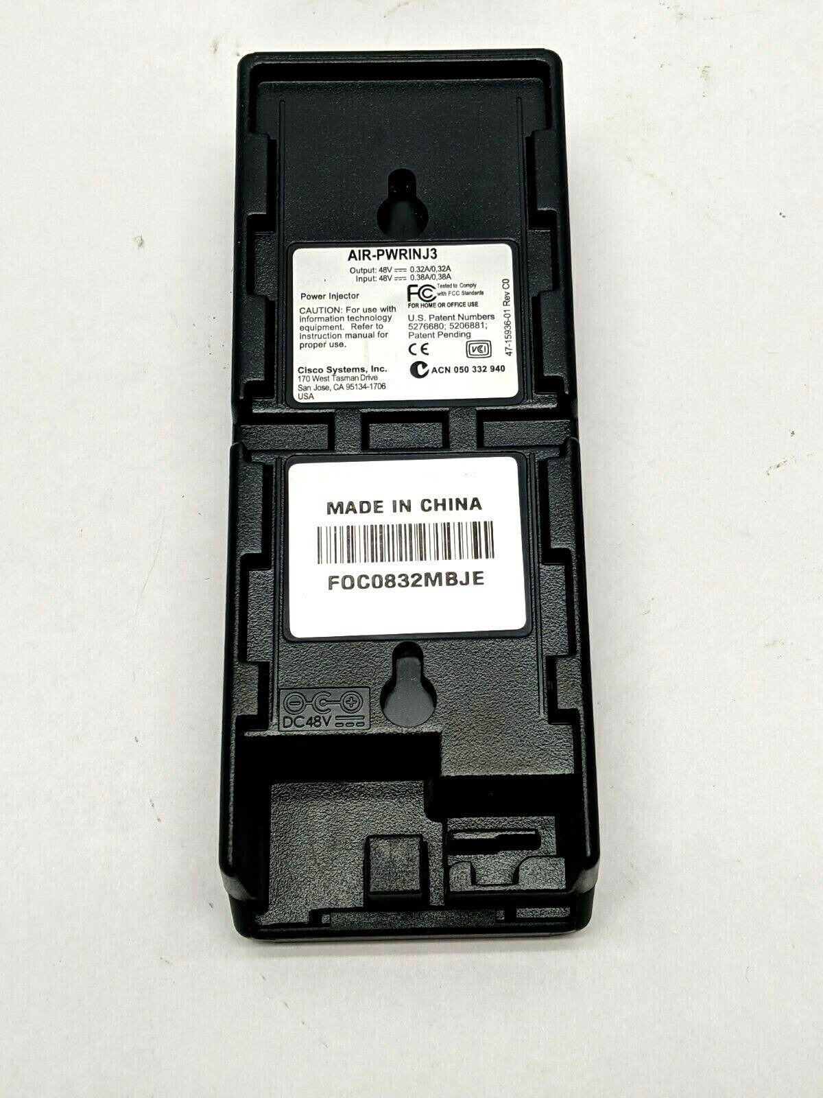 Cisco Aironet AIR-PWRINJ3 Power Injector NO POWER SUPPLY - Maverick Industrial Sales