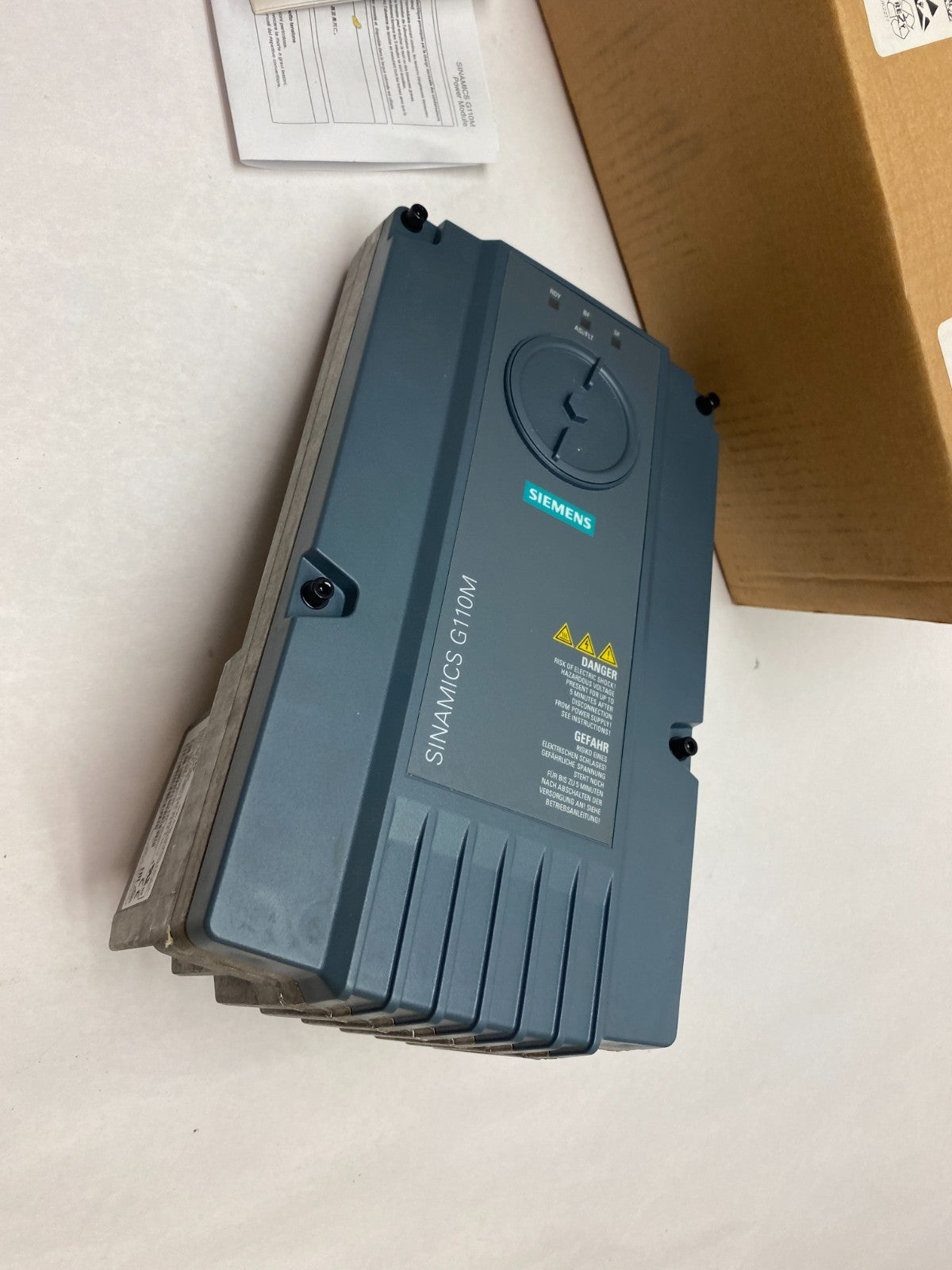 Siemens 6SL3517-1BE13-3AM0 SINAMICS PM240M Power Module G110M - Maverick Industrial Sales