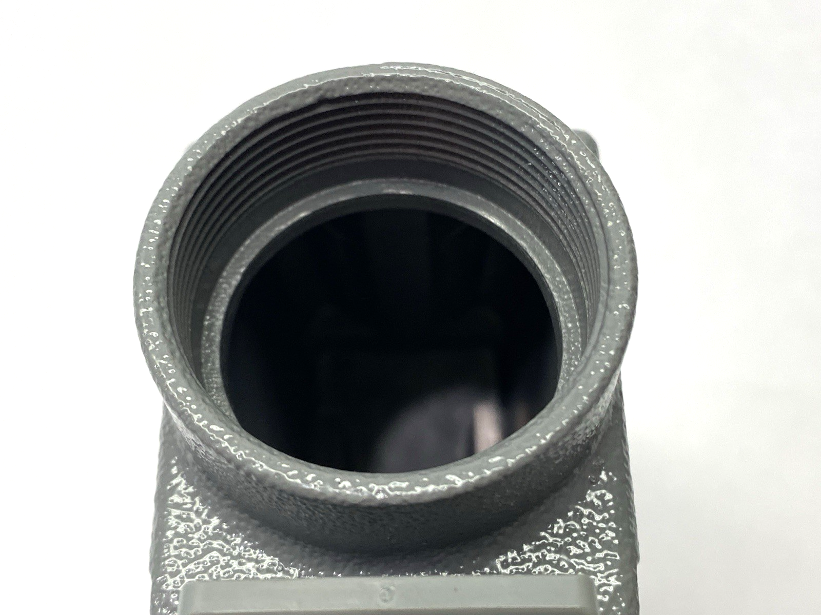 Amphenol C14610A0640002 Connector w/ Harting Side Entry Hood M32 MISSING SCREW - Maverick Industrial Sales