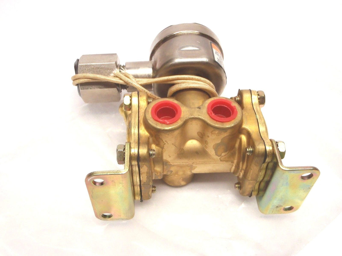 NP8316A57V | ASCO Red-Hat 3-WAY 250DC SOLENOID VALVE 17.4W 3/8" Inch Pipe - New – Open box - Maverick Industrial Sales