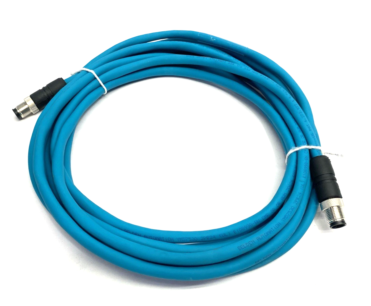 Lumberg Automation 0985 YM57530 100/5M Ethernet Cordset Double End 900004140 - Maverick Industrial Sales
