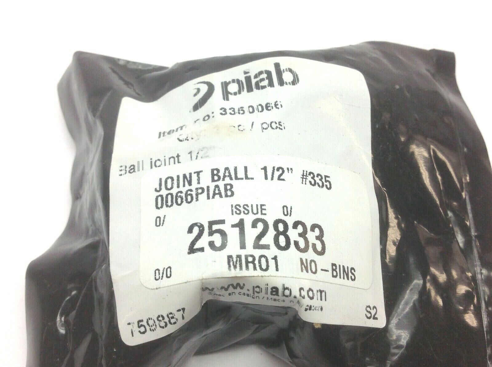 Piab 335066 1/2" Ball Joint - Maverick Industrial Sales