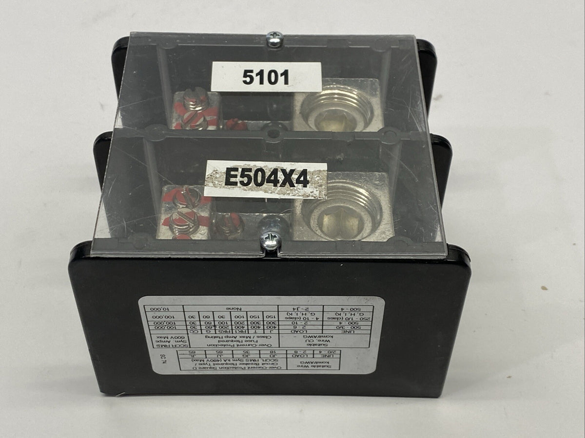 980LBC263106 | Schneider Electric 9080LBC263106 Power Distribution Block 2-Pole 380A 600V - Used - Maverick Industrial Sales