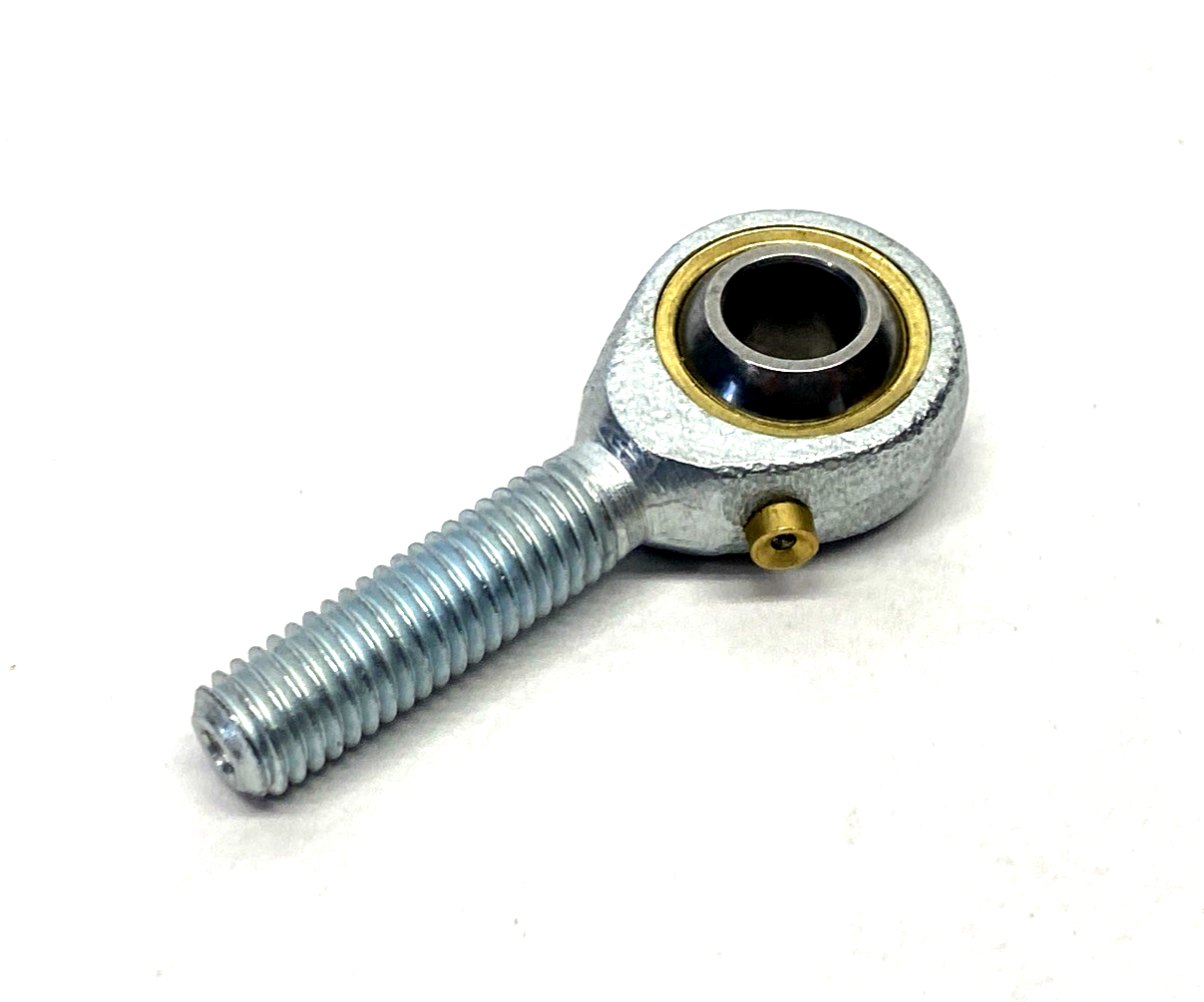 THK POS8L Male Thread Rod End Bearing M8 x 1.25 Thread 8mm Hole Dia. LOT OF 2 - Maverick Industrial Sales