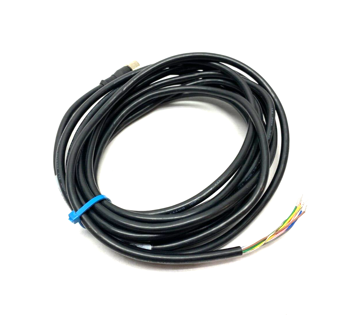 Banner MQDC2S-815 Single Ended Cordset M12 8-Pin Straight to Pigtail 70976 - Maverick Industrial Sales
