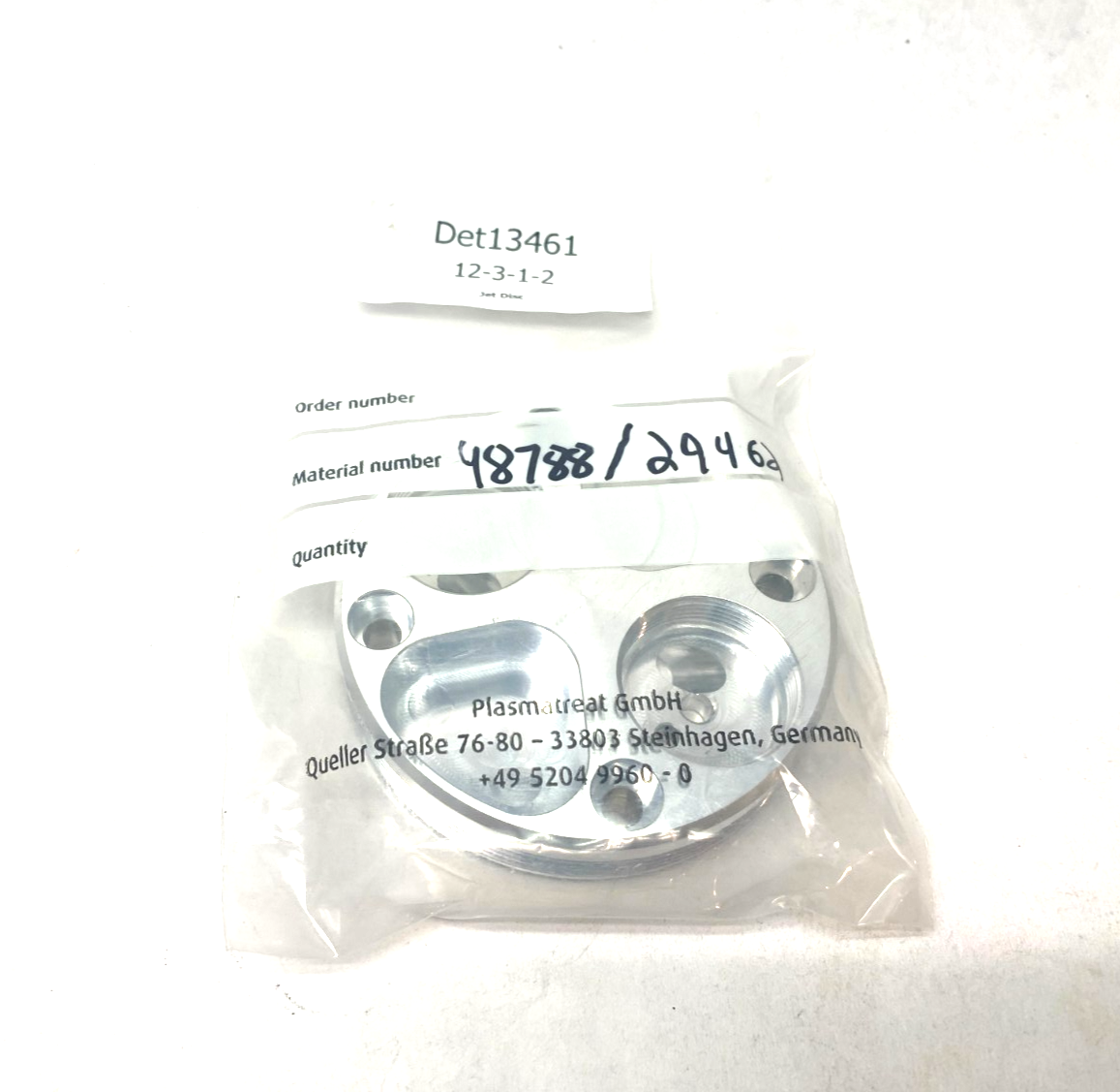 Plasmatreat 29462 Jet Disc - Maverick Industrial Sales