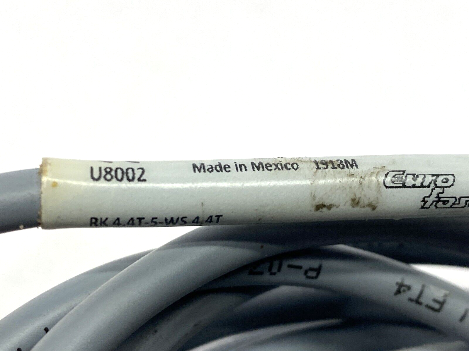 Turck RK 4.4T-5-WS 4.4T Double-Ended M12 M/F Connectors U8002 - Maverick Industrial Sales
