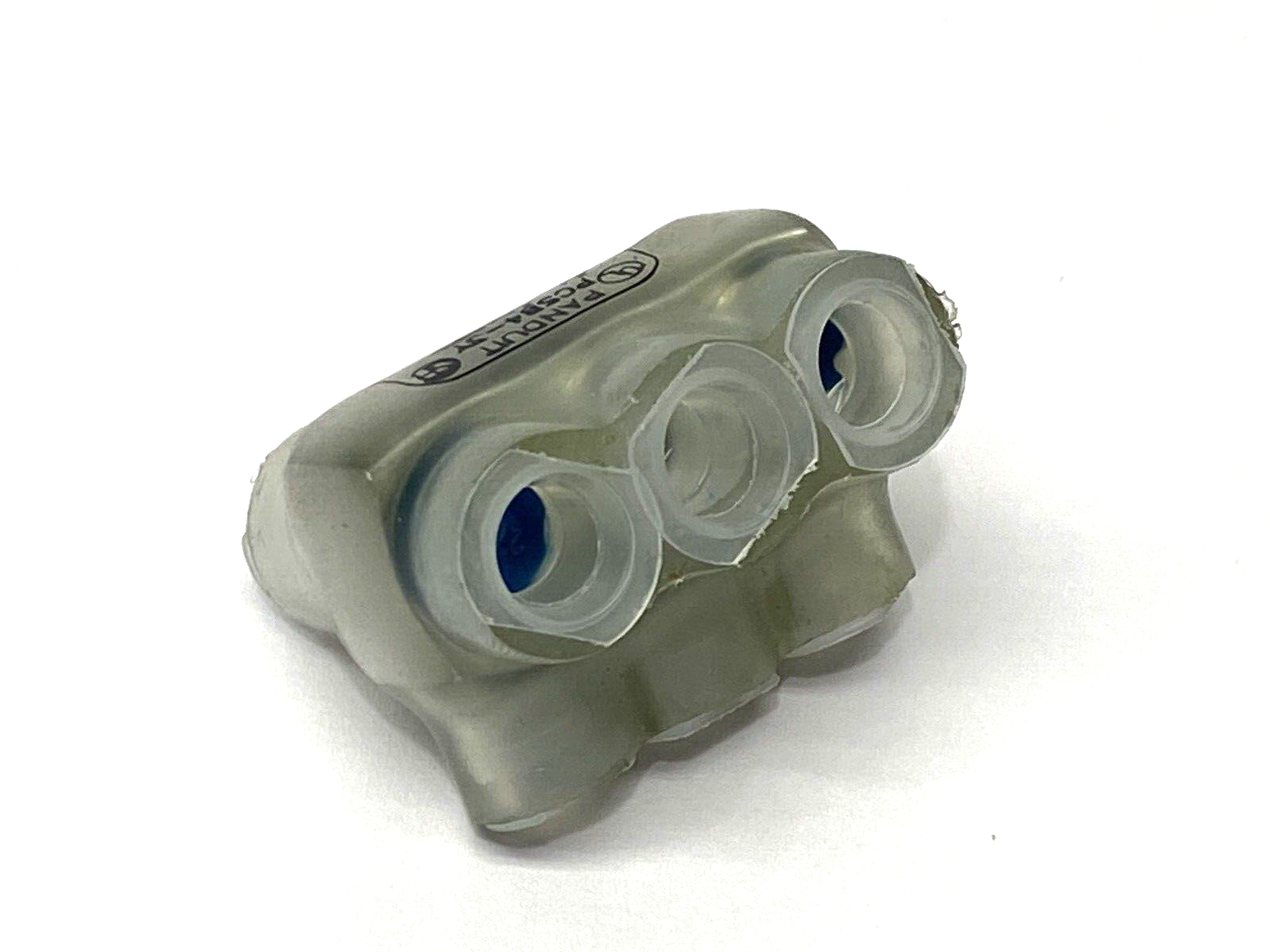 Panduit PCSB4-12S-3Y Multi-Tap Connector Double Sided Clear 12 Port #4-14 - Maverick Industrial Sales