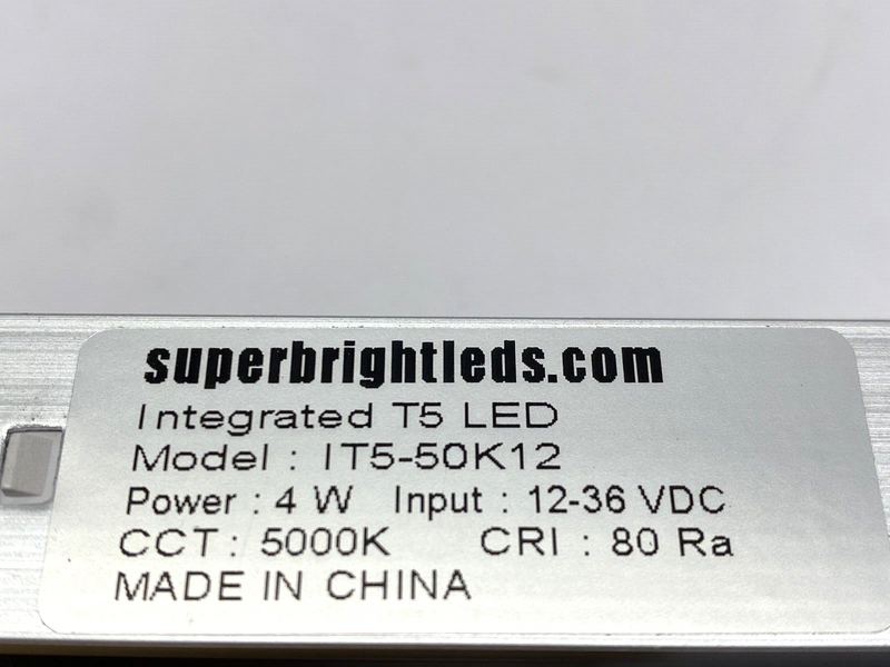 Super Bright LEDs IT5-50K12 Integrated T5 LED Light Fixture - Maverick Industrial Sales