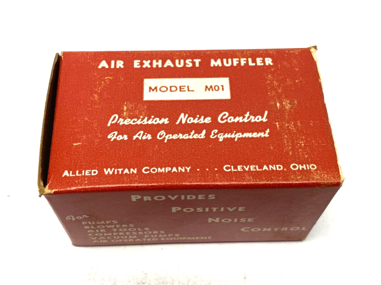 Allied Witan Atomuffler M01 Air Exhaust Filter for Air Operated Equipment 44AW56 - Maverick Industrial Sales