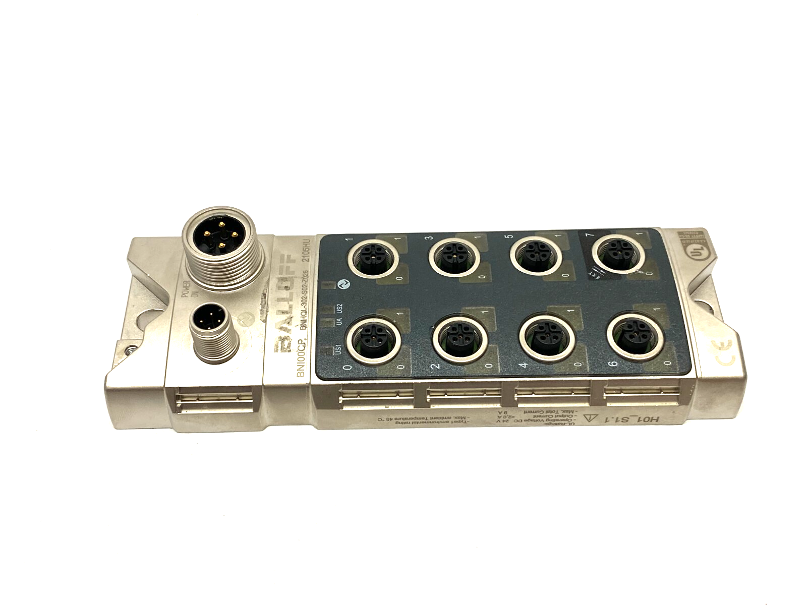 Balluff BNI00CP IO-Link Sensor/Actuator Hub, BNI IOL-302-S02-Z026 - Maverick Industrial Sales