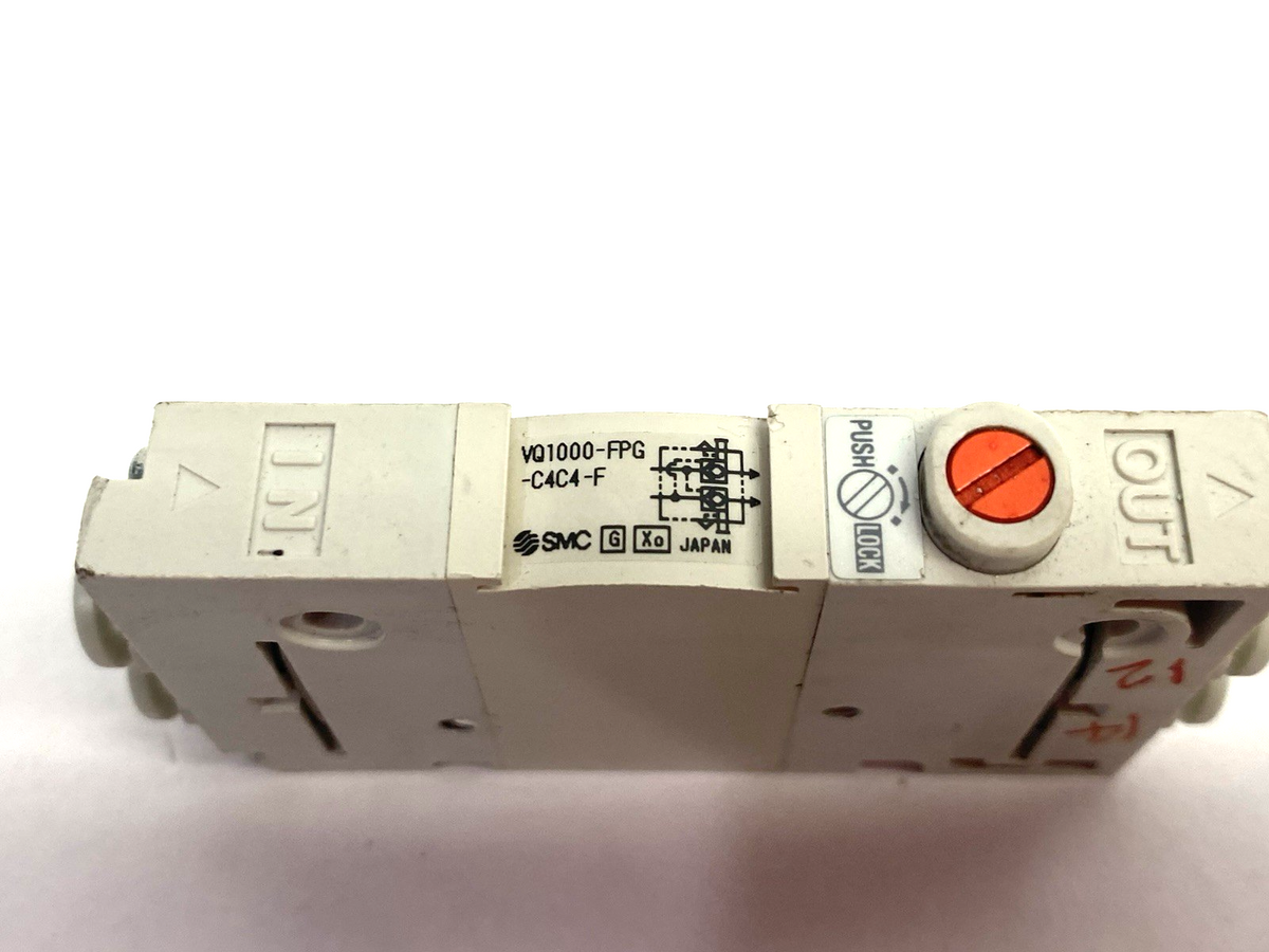 SMC VQ1000-FPG-C4C4-F Perfect Double Check Block Valve MISSING BRACKET - Maverick Industrial Sales