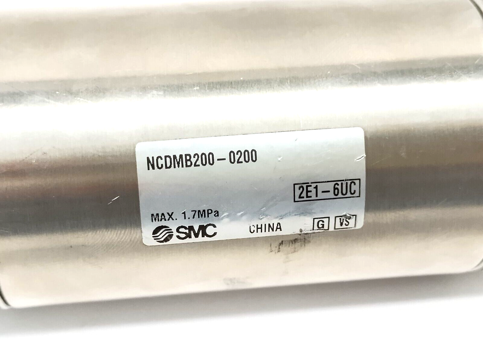 SMC NCDMB200-0200 Round Body Pneumatic Cylinder 2" Bore 2" Stroke - Maverick Industrial Sales