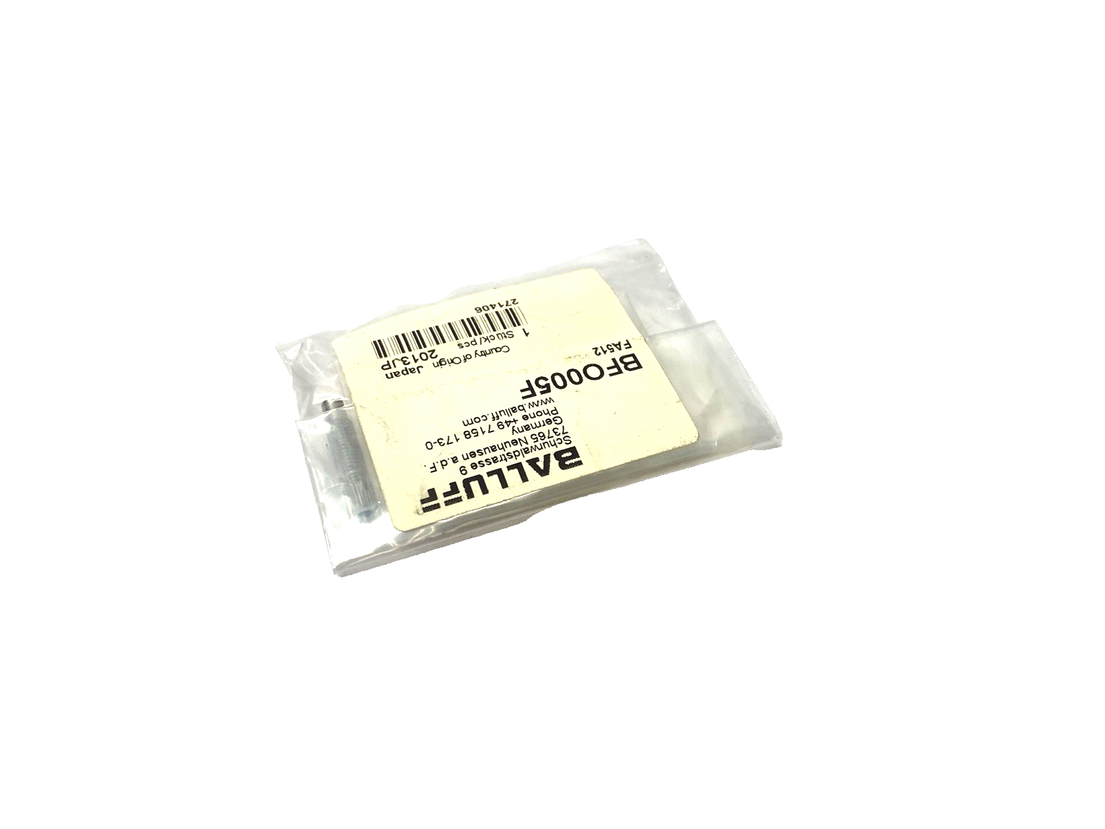 Balluff BFO005F Fiber Accessory/Clamping Sleeve FA512 BFO D22-LA-AC-20 - Maverick Industrial Sales
