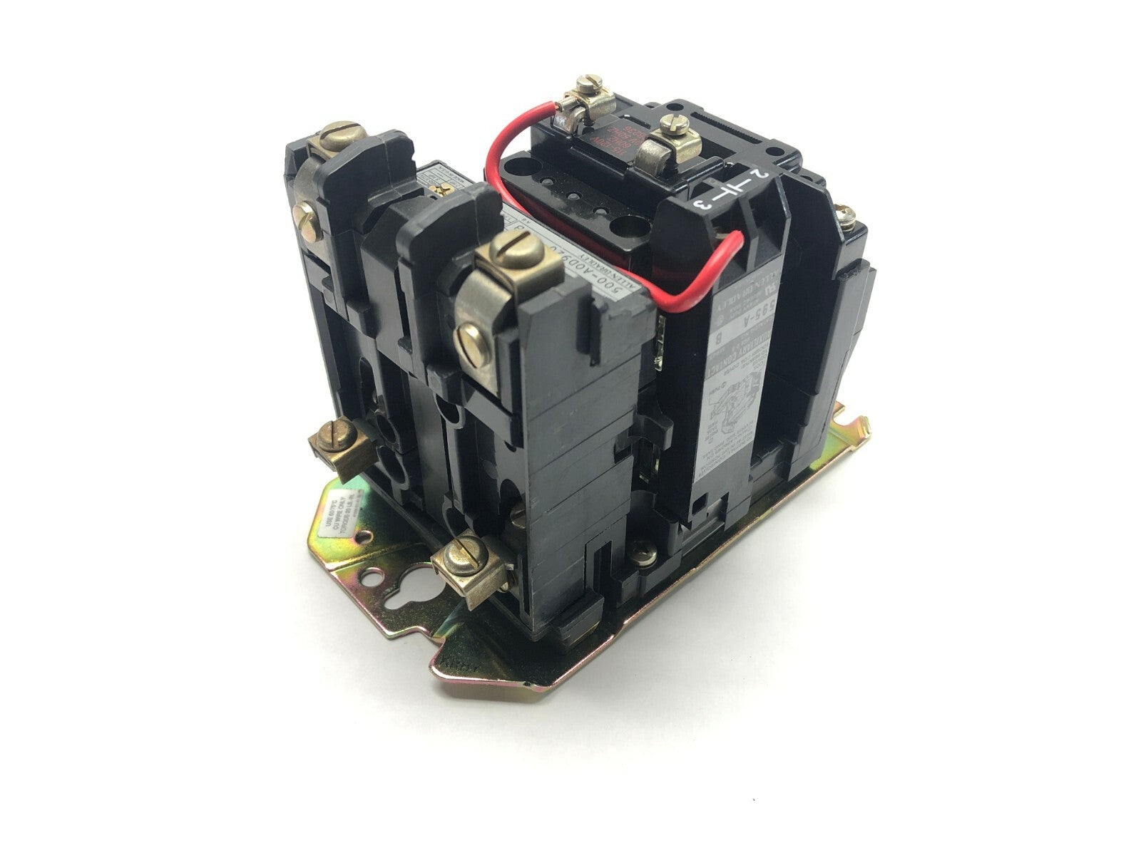 Allen Bradley 500-A0D920 Ser B AC Contactor NEMA Size 0 2-Pole 115V-120V - Maverick Industrial Sales