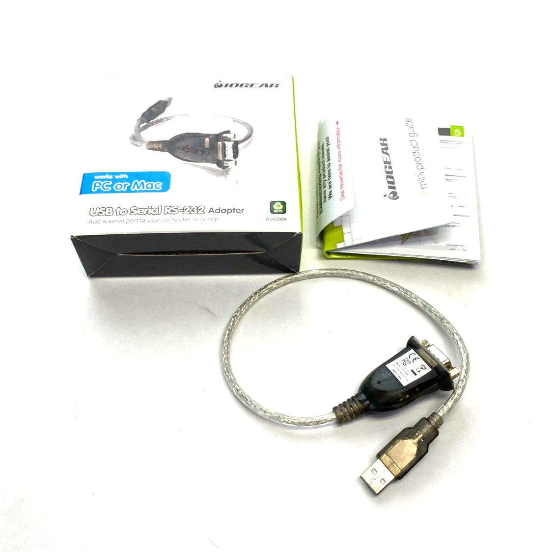 IOGear GUC232A Adapter USB to Serial RS-232 - Maverick Industrial Sales