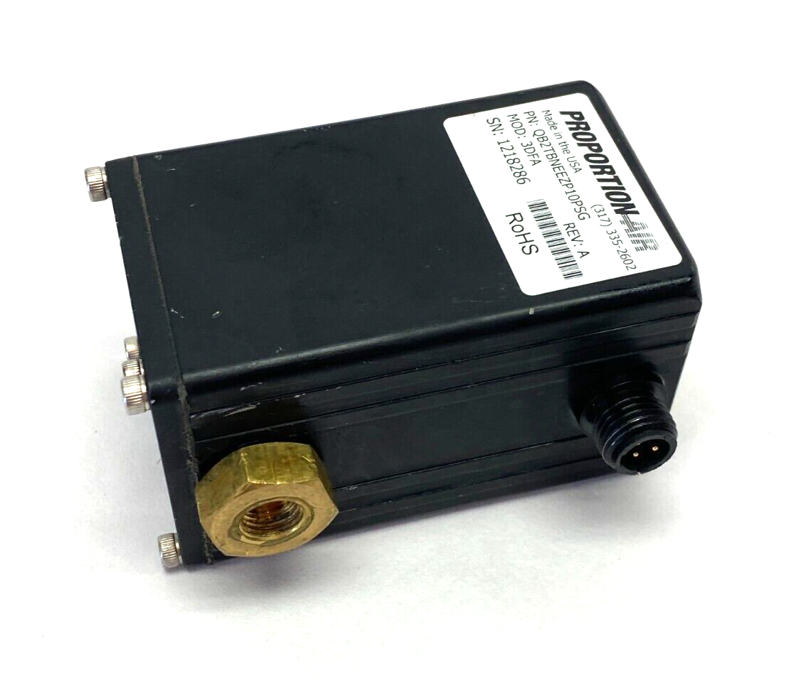 QB2TBNEEZP10PSG | Proportion Air Rev. A Electronic Air Volume Booster 3DFA - Used - Maverick Industrial Sales