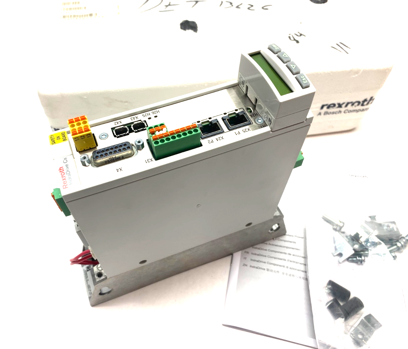 Bosch Rexroth R911340077 Comp. Converter HCS01.1E-W0008-A-03-B-ET-EC-NN-S4-NN-FW - Maverick Industrial Sales