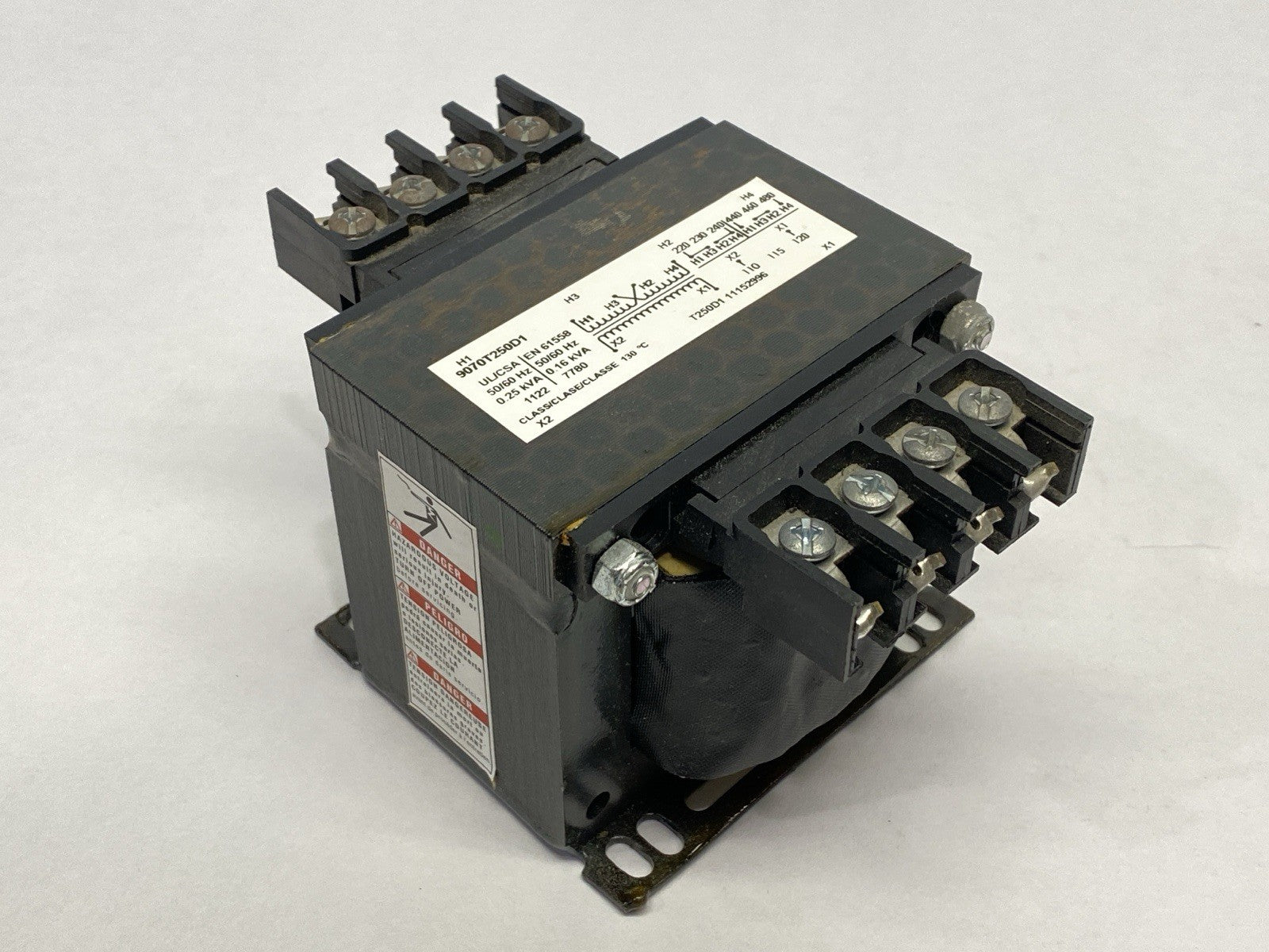 Schneider Electric 9070T250D1 Industrial Control Transformer 240x480V / 120V - Maverick Industrial Sales