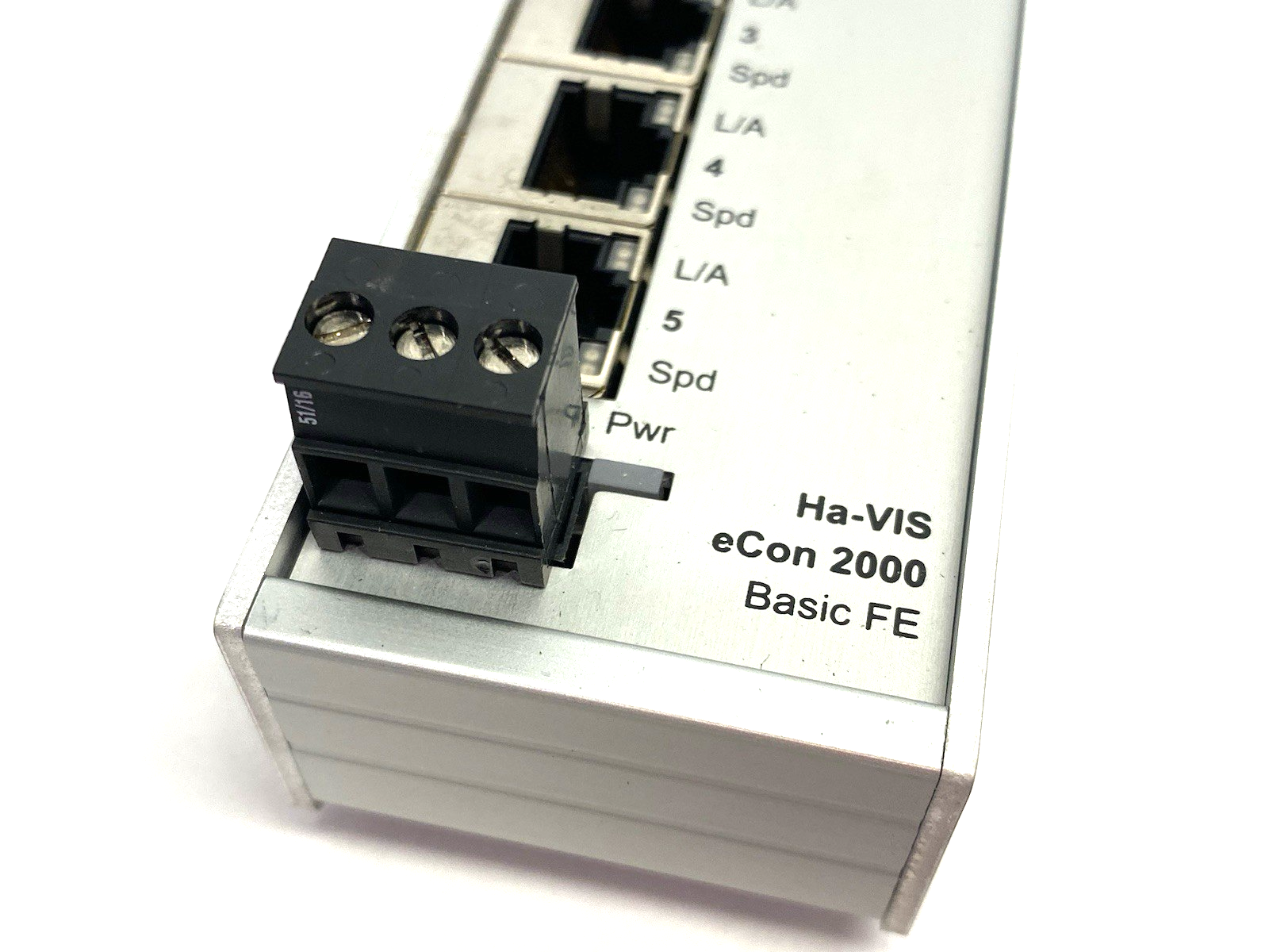24020050010 | Harting Industrial Ethernet Switch Ha-VIS eCon 2050B-A - Used - Maverick Industrial Sales