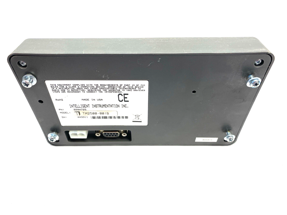 Intelligent Instrumentation TM2500-001B On-Board Monitor Control Panel Interface - Maverick Industrial Sales