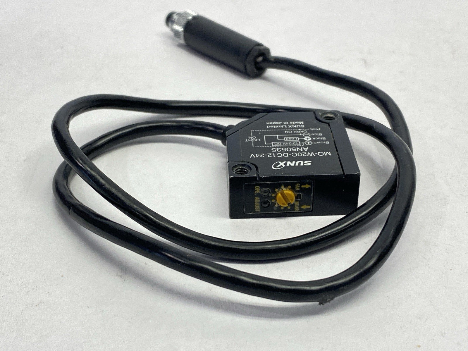 MQ-W20C-DC12-24V | Panasonic SunX Photoelectric Sensor AN50535 - Used - Maverick Industrial Sales