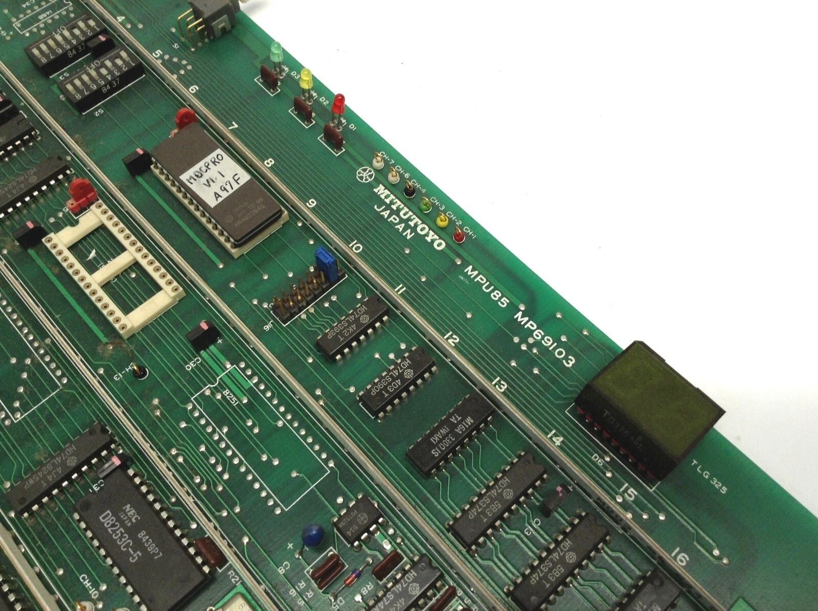 Mitutoyo MPU85 MP69103 FJ-403 CMM PCB Multi Function Processor Board - Maverick Industrial Sales